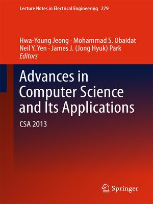 cover image of Advances in Computer Science and its Applications